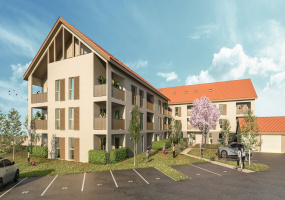 Appartement T4 - Loggia - 3 chambre - 1-er étage - Baignoire - WC séparé - Beaune 