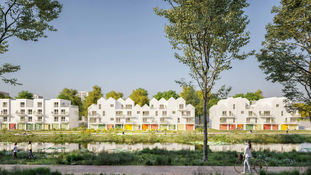 Appartement T4 - 3 chambres - 1-er étage - Baignoire - Balcon - Dijon 